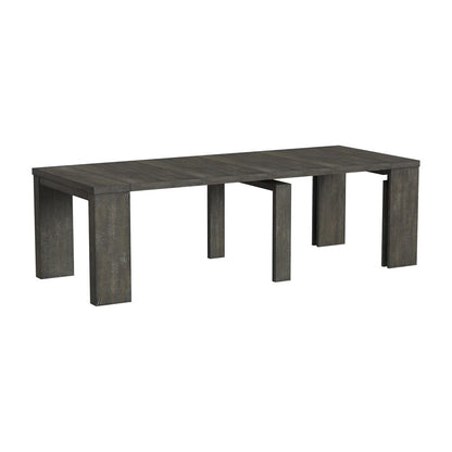 Intercon Furniture - Flex Dining Table  in Reclaimed Chevron - FX-TA-40120-RCV-C view 5