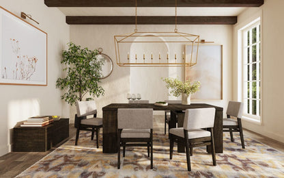 Intercon Furniture - Flex Dining Table  in Reclaimed Chevron - FX-TA-40120-RCV-C view 7