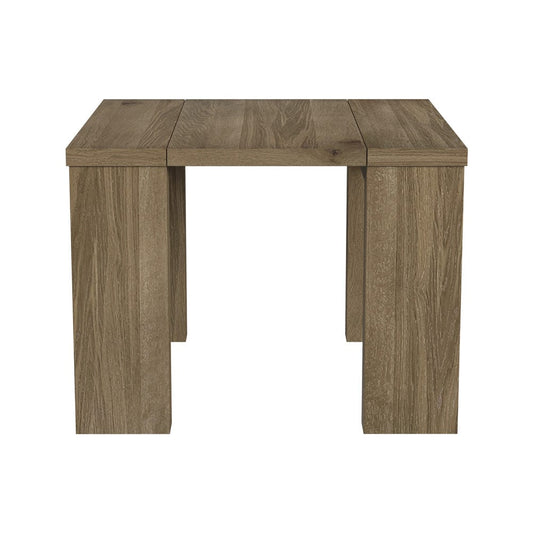 Intercon Furniture - Flex Dining Table  in Sandbar Oak - FX-TA-40120-SBO-C view 2
