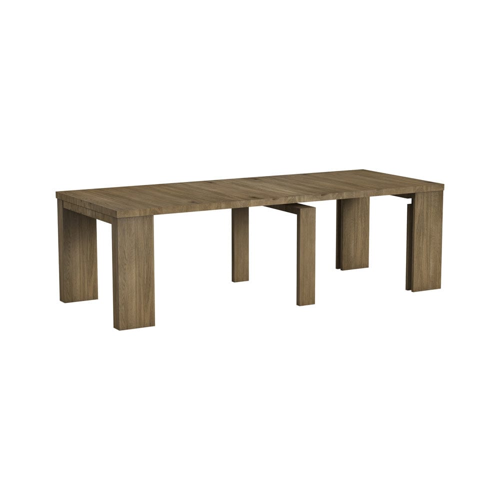 Intercon Furniture - Flex Dining Table  in Sandbar Oak - FX-TA-40120-SBO-C view 5