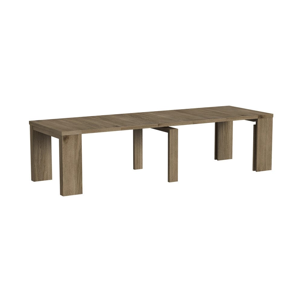 Intercon Furniture - Flex Dining Table  in Sandbar Oak - FX-TA-40120-SBO-C view 6