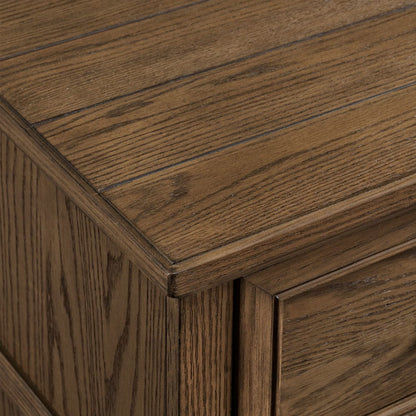 Intercon Furniture - Forge Nightstand  in Weathered Chestnut - FG-BR-4902-WCT-C view 4