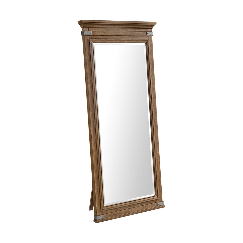 Intercon Furniture - Forge Tall Mirror  in Weathered Chestnut - FG-BR-4979-WCT-C view 1