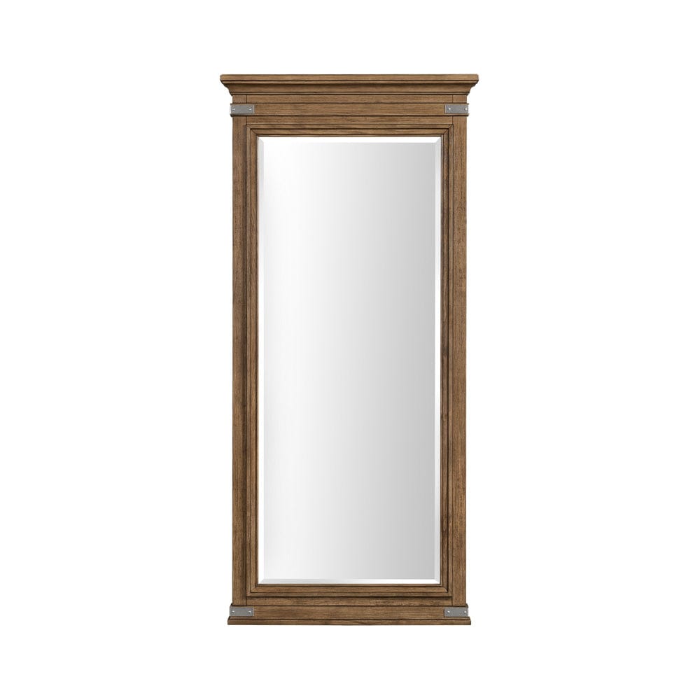 Intercon Furniture - Forge Tall Mirror  in Weathered Chestnut - FG-BR-4979-WCT-C view 2
