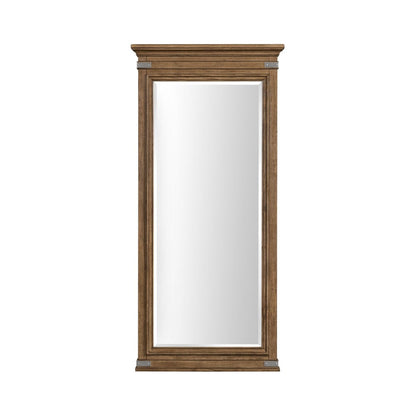 Intercon Furniture - Forge Tall Mirror  in Weathered Chestnut - FG-BR-4979-WCT-C view 2