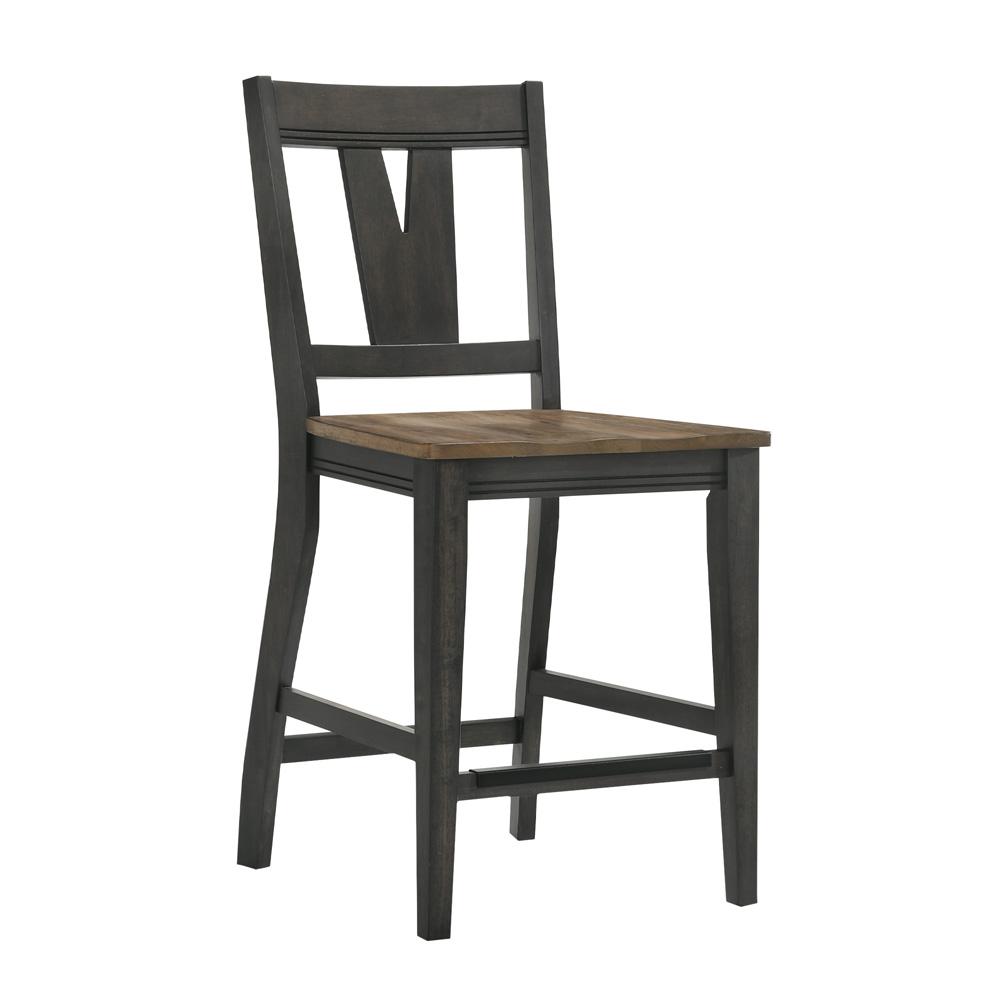 Intercon Furniture - Harper B/S, Splat Back (Set of 2) - HP-BS-270W-BBP-K24 veiw 1