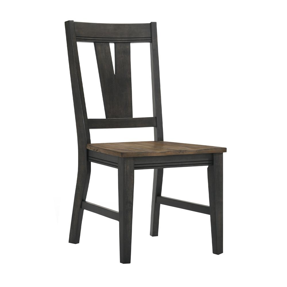 Intercon Furniture - Harper S/C, Splat Chair (Set of 2) -HP-CH-270W-BBP-RTA view 1