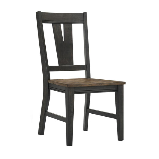 Intercon Furniture - Harper S/C, Splat Chair (Set of 2) -HP-CH-270W-BBP-RTA view 1