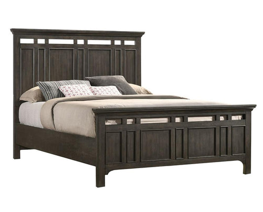 Intercon Furniture - Hawthorne Complete Queen Standard Bed in Burnished Clay Finish veiw 1