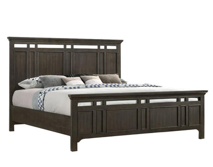 Intercon Furniture - Hawthorne Completed King Standard Bed in Burnished Clay Finish veiw 1