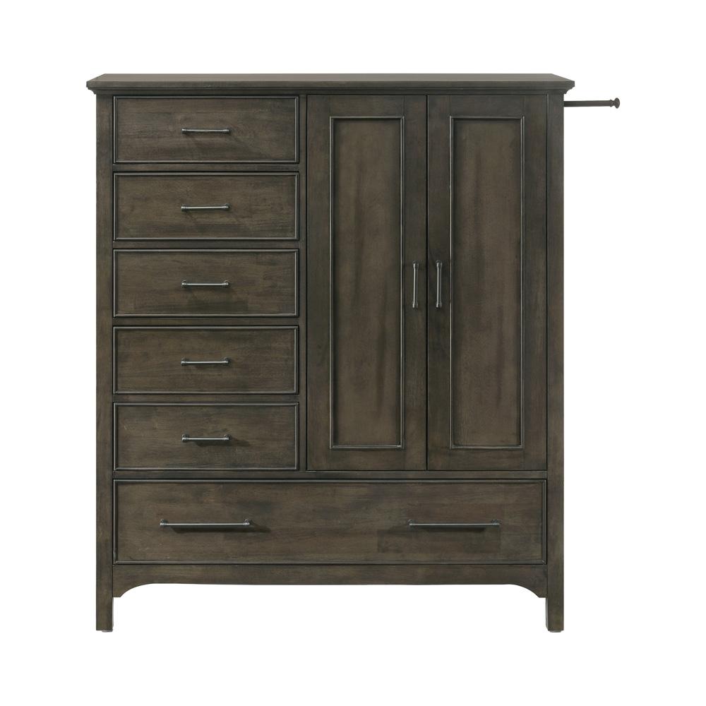 Intercon Furniture - Hawthorne Gentlemans Chest, 6 Drawer - HW-BR-N5306G-BCL-C veiw 1