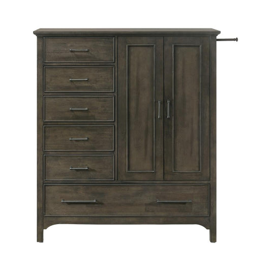 Intercon Furniture - Hawthorne Gentlemans Chest, 6 Drawer - HW-BR-N5306G-BCL-C veiw 1