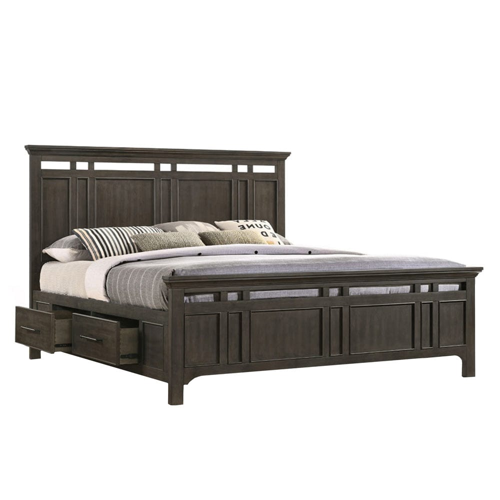 Intercon Furniture - Hawthorne King Storage Bed in Burnished Clay - HW-BR-5360KS-BCL-C view 1