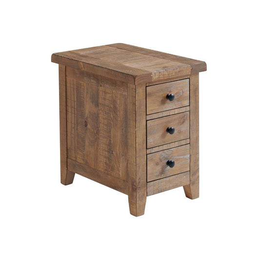 Intercon Furniture - Highland Chairside Table, 16x24 -HI-TA-1624-SWH-C veiw 1