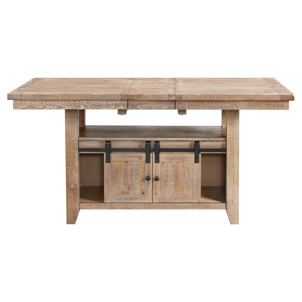 Intercon Furniture - Highland Counter Table in Sandwash - HI-TA-4272G-SWH-C view 2