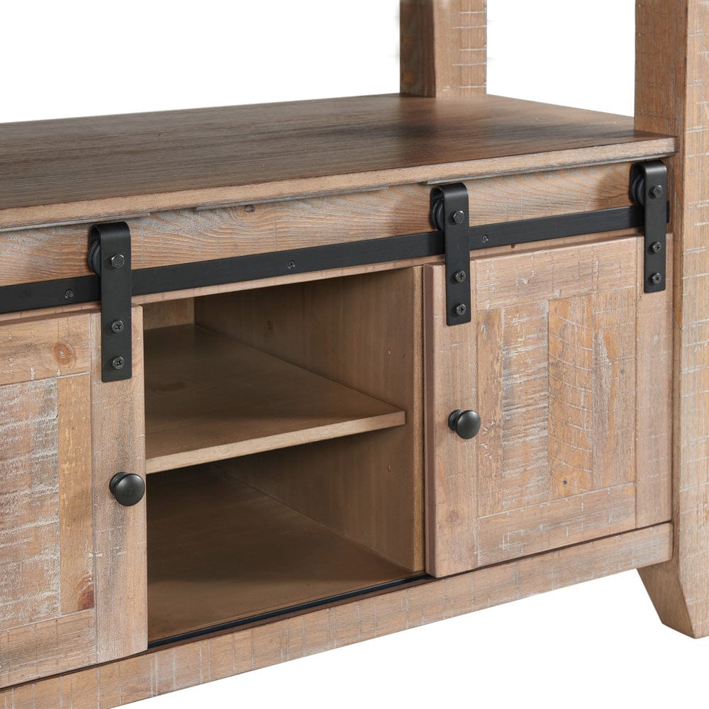 Intercon Furniture - Highland Counter Table in Sandwash - HI-TA-4272G-SWH-C view 4