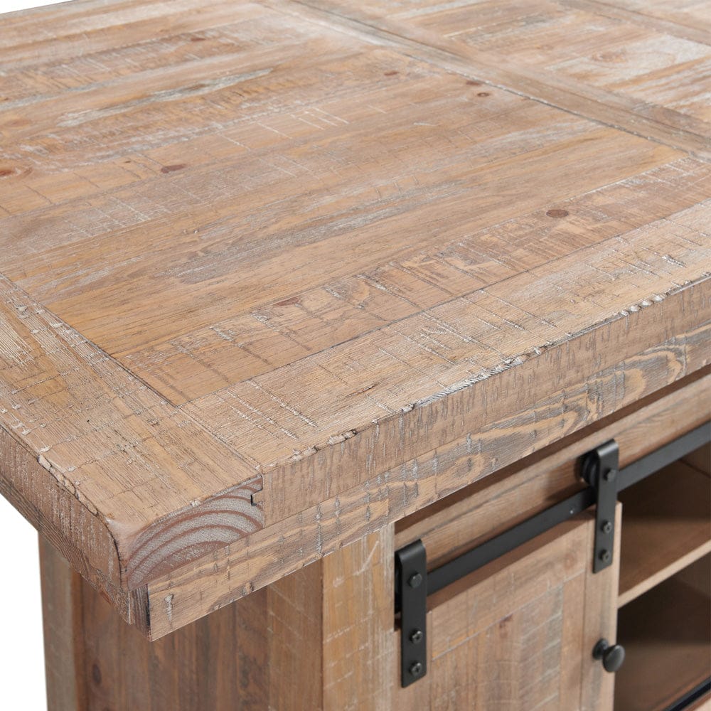 Intercon Furniture - Highland Counter Table in Sandwash - HI-TA-4272G-SWH-C view 5