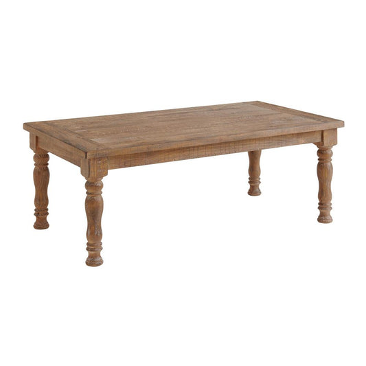 Intercon Furniture - Highland Turned Leg Coffee Table, 52x28 - HI-TA-5028T-SWH-C view 1