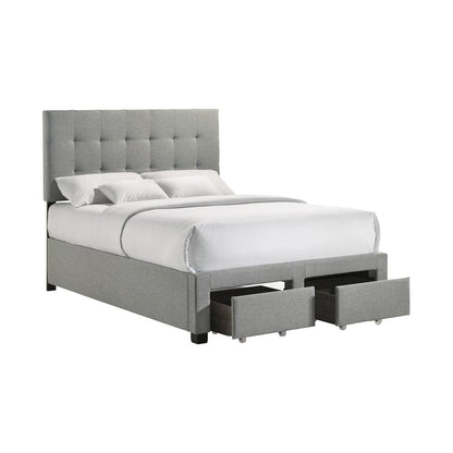 Intercon Furniture - Kaycee Full Storage Bed in Smoke Finish - UB-BR-KCYFUL-SMK-C view 1