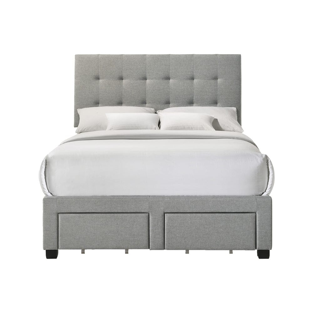Intercon Furniture - Kaycee Full Storage Bed in Smoke Finish - UB-BR-KCYFUL-SMK-C view 2