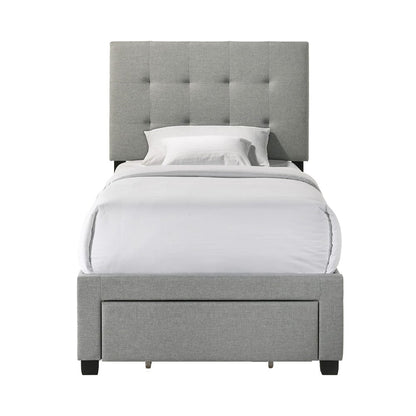 Intercon Furniture - Kaycee Twin Storage Bed in Smoke Finish - UB-BR-KCYTWN-SMK-C view 2