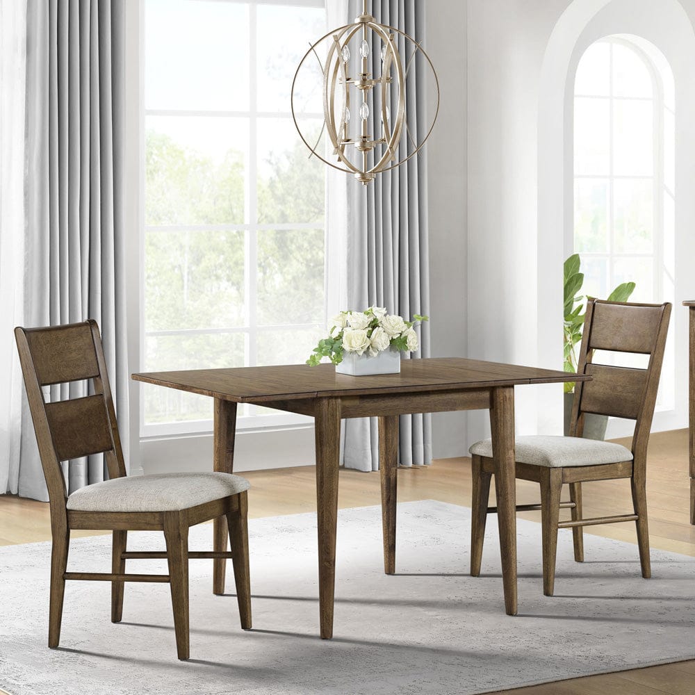Intercon Furniture - Koloa Drop Leaf Table in Honey - KO-TA-3650D-HON-C view 5