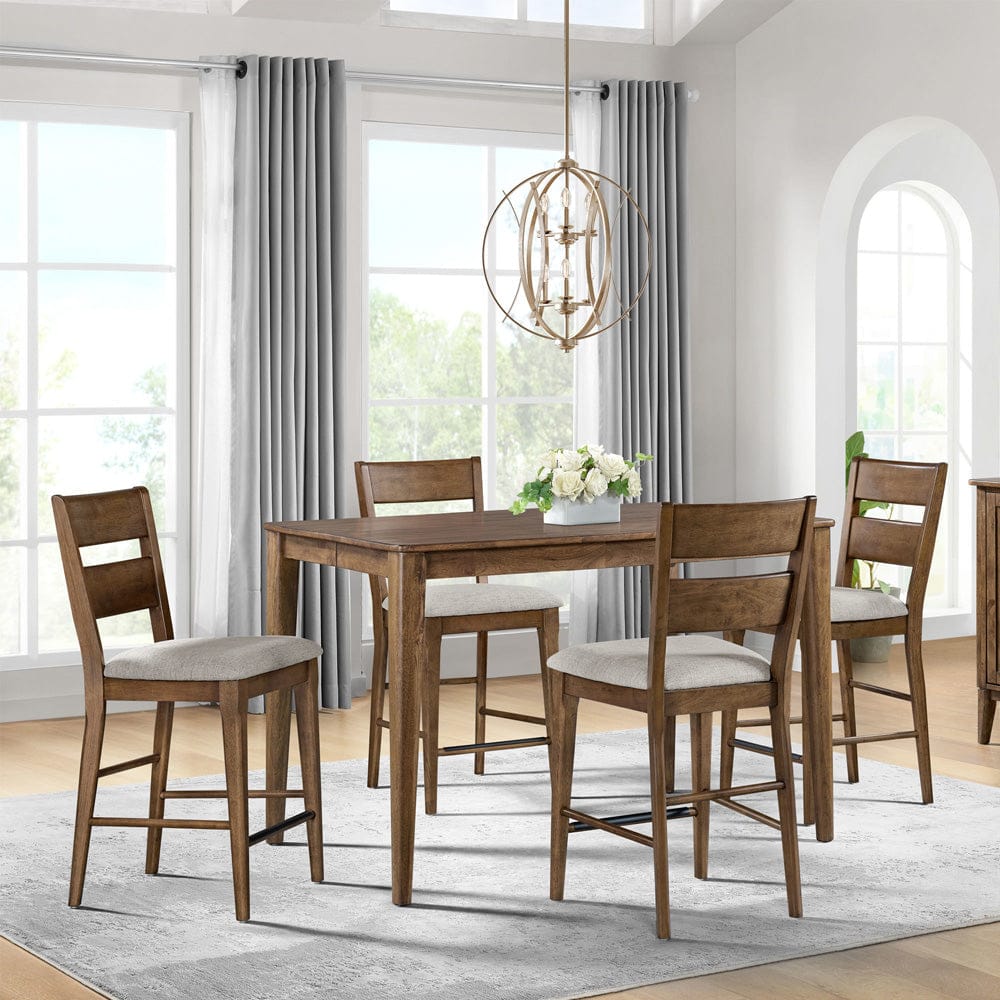 Intercon Furniture - Koloa Gathering Table in Honey - KO-TA-5454G-HON-C view 4
