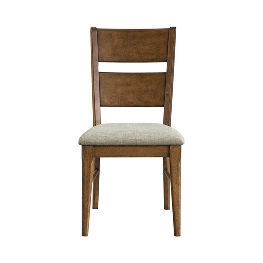 Intercon Furniture - Koloa Ladder Chair in Honey - KO-CH-1189C-HON-RTA view 2