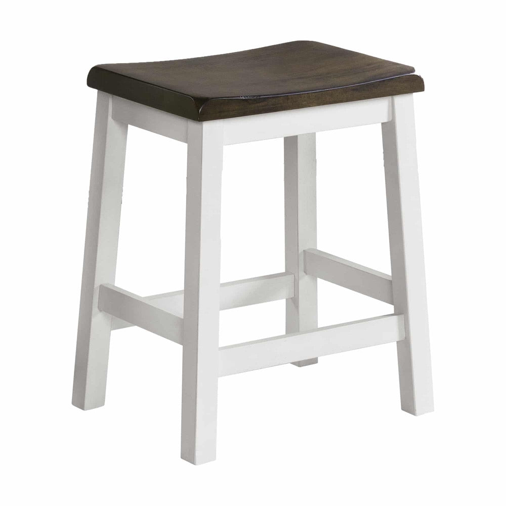 Intercon Furniture - Kona 24 Backless Barstool (Set of 2) - KA-BS-35W-GWH-K24 view 1