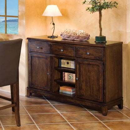 Intercon Furniture - Kona 50 Wine Server - KA-CA-5436-RAI-C veiw 2