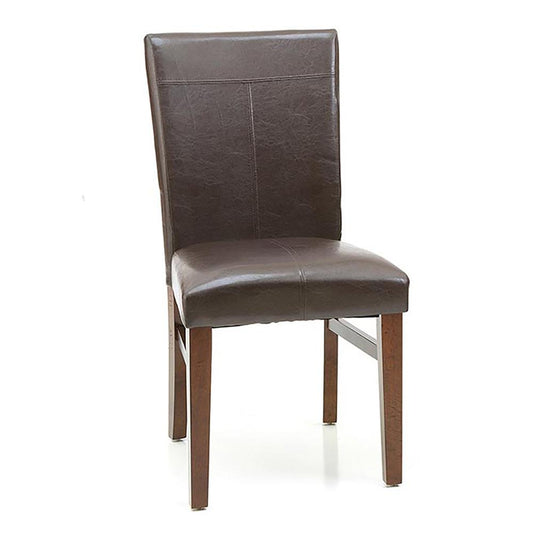 Intercon Furniture - Kona Parsons Side Chair w/PU Seat (Set of 2) - KA-CH-280L-RAI-RTA veiw 1