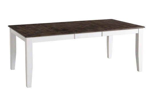 Intercon Furniture - Kona Table, 42 x 60-78 Dining - KA-TA-4278B-GWH-C veiw 1
