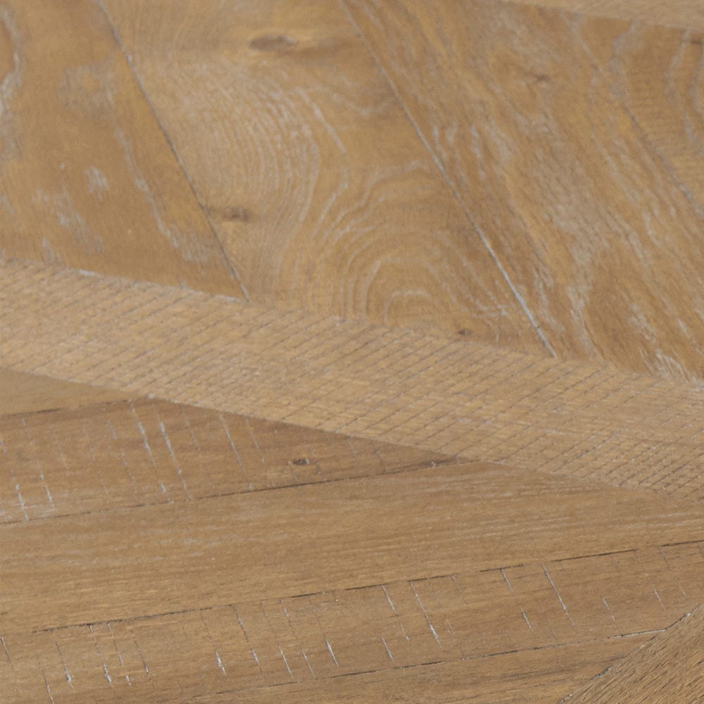 Intercon Furniture - Landmark Round Dining Table in Weathered Oak - LM-TA-5454-WOA-C view 3
