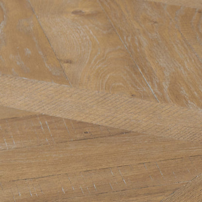 Intercon Furniture - Landmark Trestle Dining Table  in Weathered Oak - LM-TA-4296-WOA-C view 4