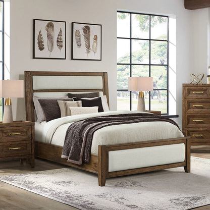 Intercon Furniture - Marlow Queen Bed in Sable - MW-BR-8365Q-SBL-C view 3