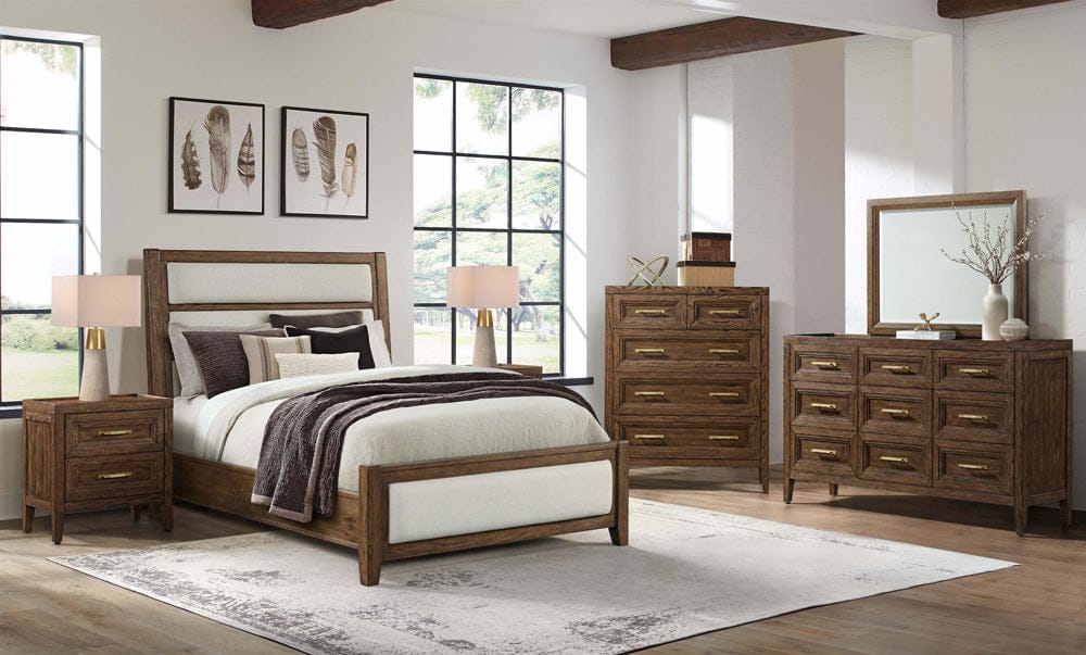 Intercon Furniture - Marlow Queen Bed in Sable - MW-BR-8365Q-SBL-C view 4