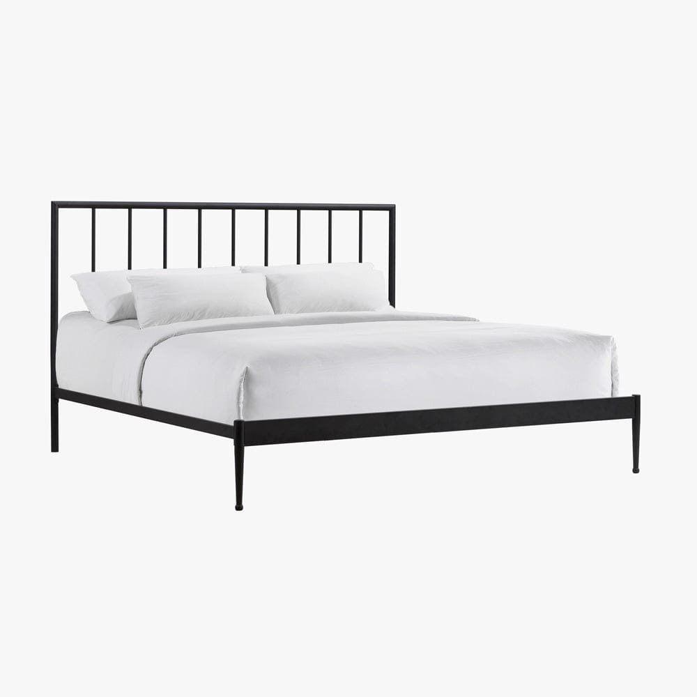 Intercon Furniture - Modern King Metal Bed in Matte - MB-BR-MODKNG-MTE-C view 1