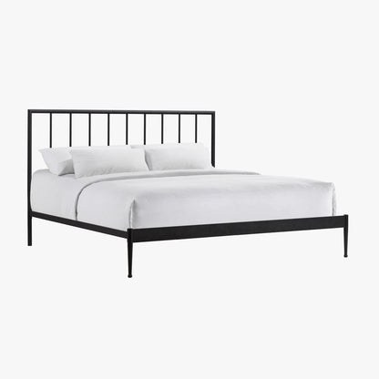 Intercon Furniture - Modern King Metal Bed in Matte - MB-BR-MODKNG-MTE-C view 1