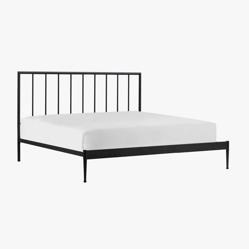 Intercon Furniture - Modern King Metal Bed in Matte - MB-BR-MODKNG-MTE-C view 2