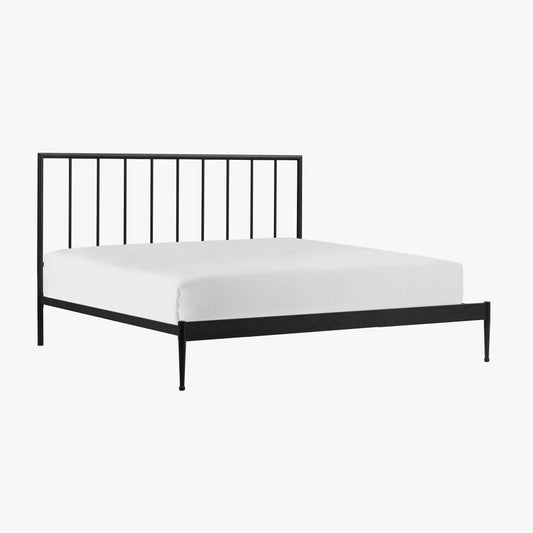 Intercon Furniture - Modern King Metal Bed in Matte - MB-BR-MODKNG-MTE-C view 2