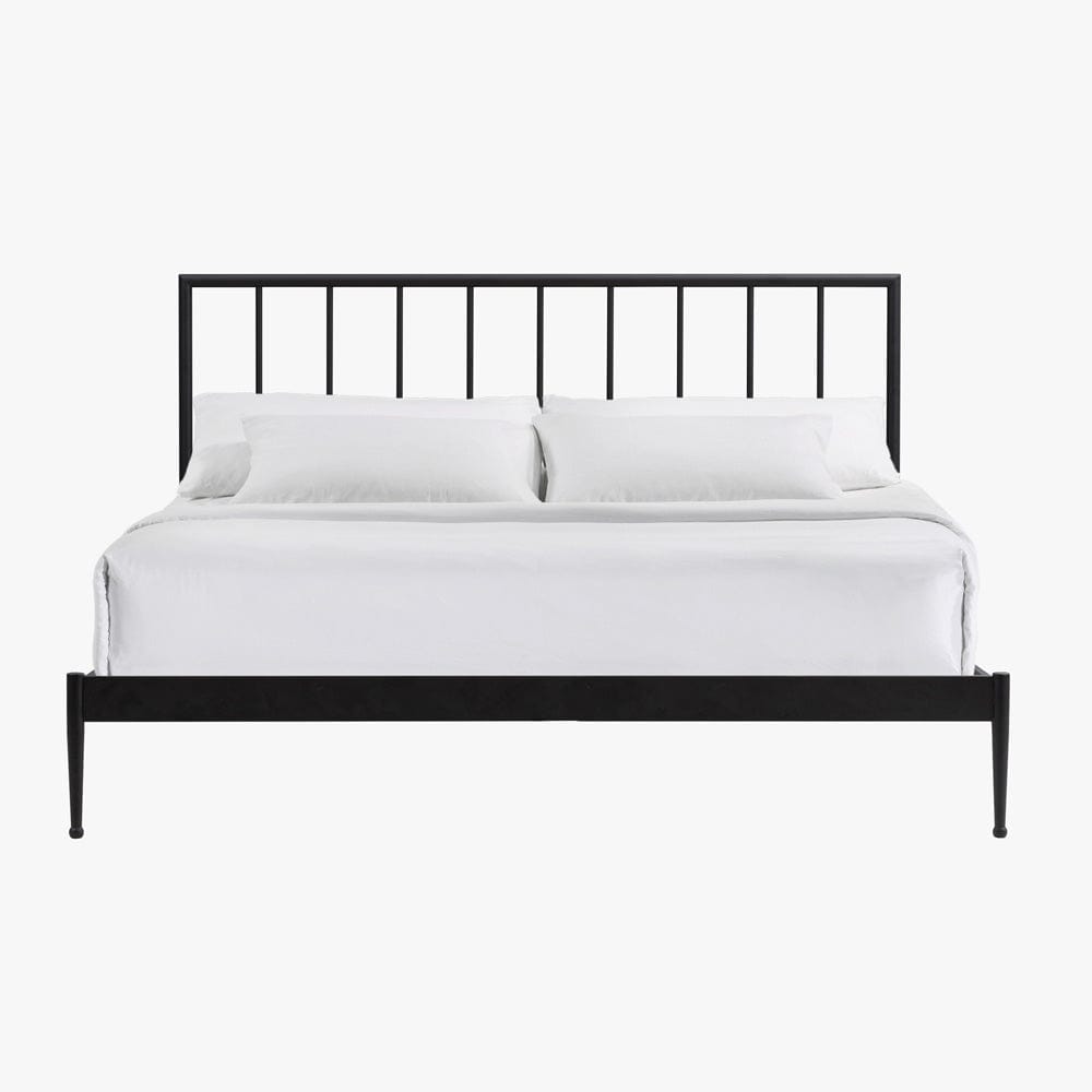 Intercon Furniture - Modern King Metal Bed in Matte - MB-BR-MODKNG-MTE-C view 3