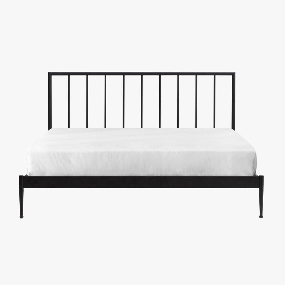 Intercon Furniture - Modern King Metal Bed in Matte - MB-BR-MODKNG-MTE-C view 4