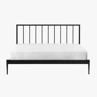Intercon Furniture - Modern King Metal Bed in Matte - MB-BR-MODKNG-MTE-C view 4