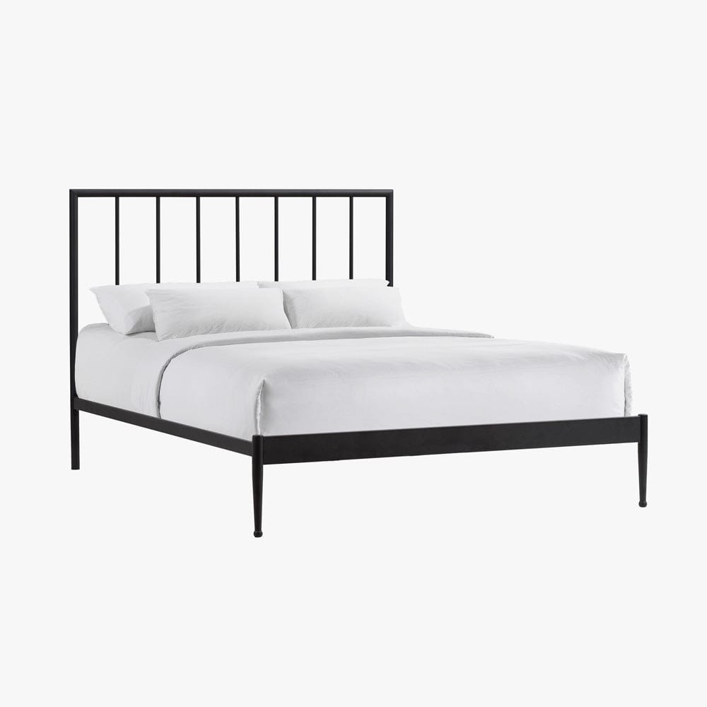Intercon Furniture - Modern Queen Metal Bed in Matte - MB-BR-MODQEN-MTE-C view 1