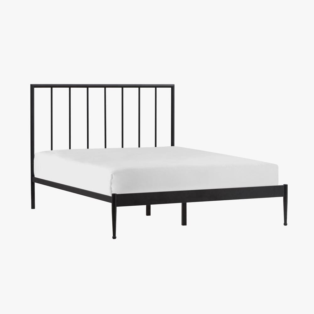Intercon Furniture - Modern Queen Metal Bed in Matte - MB-BR-MODQEN-MTE-C view 2