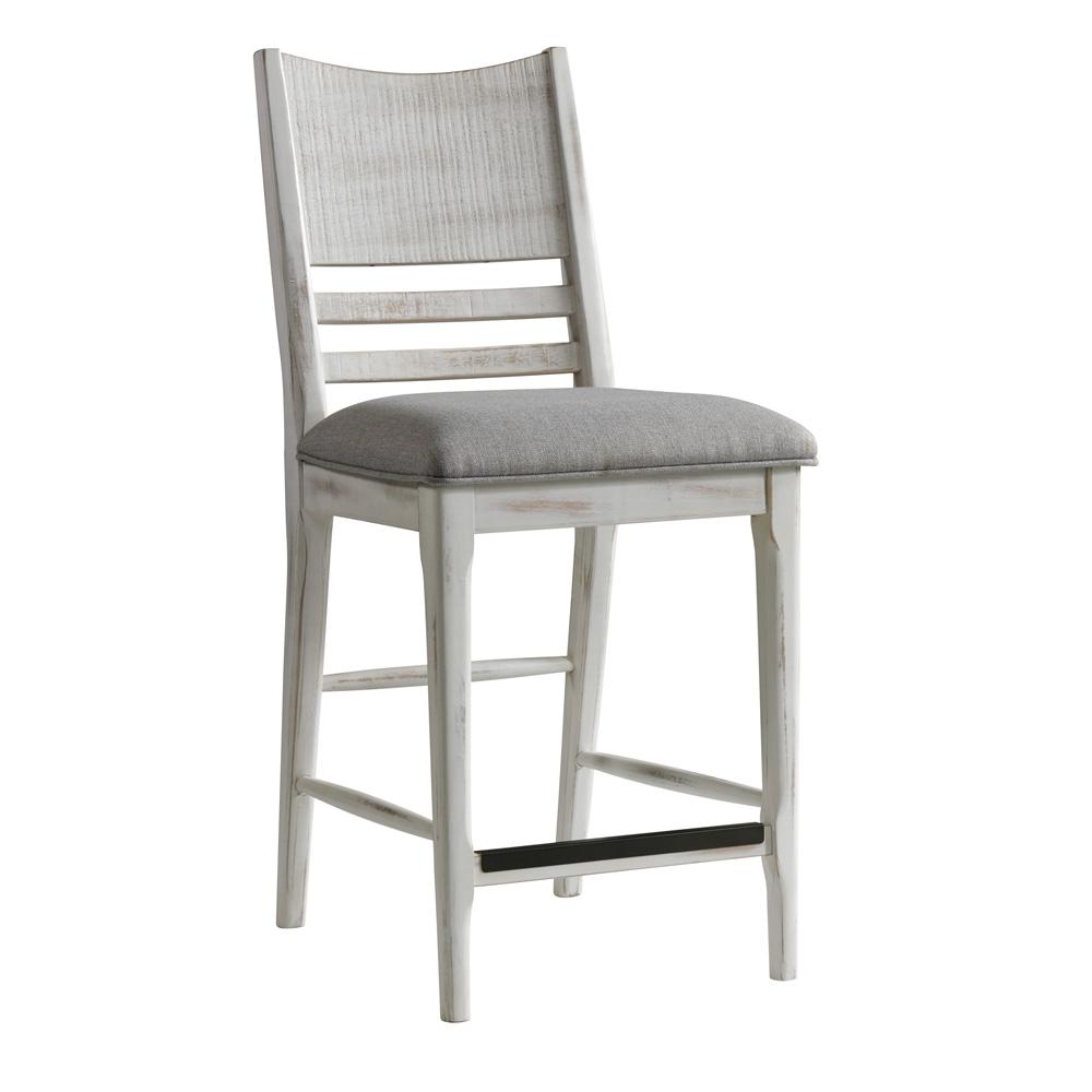 Intercon Furniture - Modern Rustic B/S, Panel Back w/Cushion (Set of 2) - MR-BS-530C-WWH-K24 veiw 1