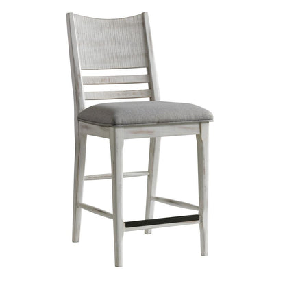 Intercon Furniture - Modern Rustic B/S, Panel Back w/Cushion (Set of 2) - MR-BS-530C-WWH-K24 veiw 1