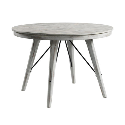 Intercon Furniture - Modern Rustic Counter Table, 52 Round - MR-TA-5252G-WWH-C veiw 1