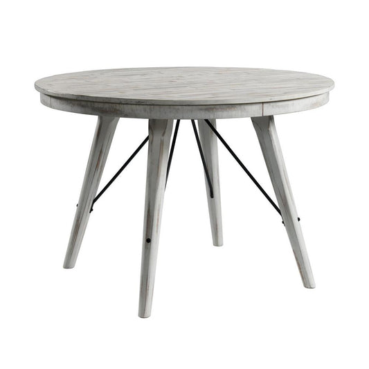 Intercon Furniture - Modern Rustic Counter Table, 52 Round - MR-TA-5252G-WWH-C veiw 1