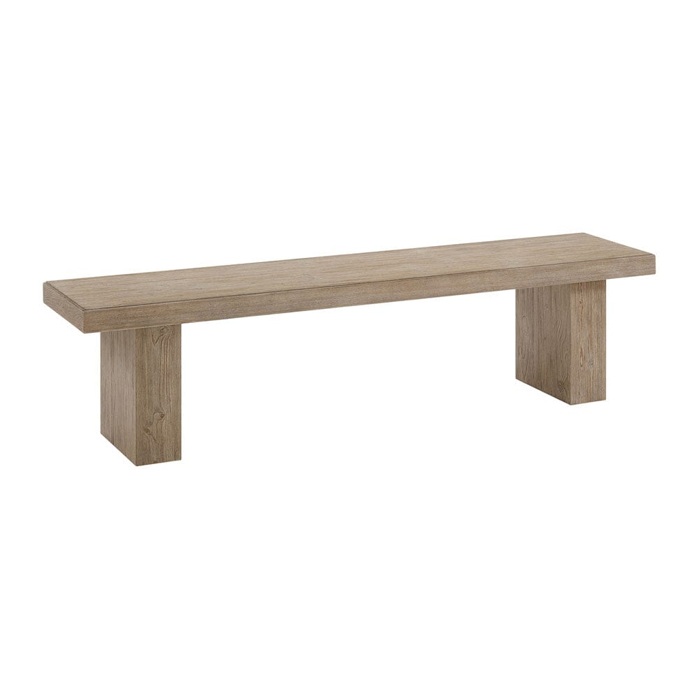 Intercon Furniture - Nash Backless Bench in Weathered Sand - NS-CH-7015B-WSN-C view 1
